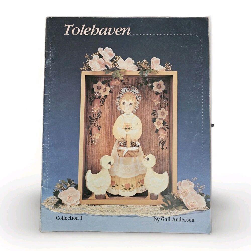 Vintage Folkhaven Collection I Gail Anderson Decorative Painting Folk Art Craft